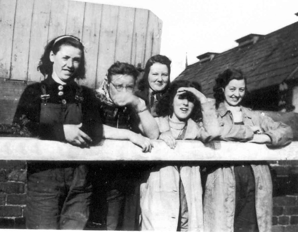 Jeanne Flann pictured at the Lancashire Agriculural Institute near Hutton, 1939.